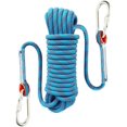 thumbnail image 1 of QUETO 12KN/23KN Static Climbing Rope 10mm (3/8in) Cord Accessory Equipment 10m Escape Rope Ice Climbing Equipment Fire Rescue Rope, 1 of 7