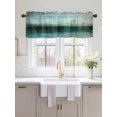 thumbnail image 2 of Valances for Windows Abstract Street Art Rod Pocket Cafe Window Treatments Valance Curtains for Kitchen Bathroom Laundry Basement Windows 60"x18", 2 of 9