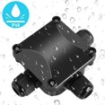 thumbnail image 4 of Caja de conexiones eléctricas a prueba de agua IP68, conectores de Cable de 3 vías, caja de plástico, juego de caja de conexiones eléctricas, 2 piezas C, 4 of 5