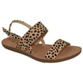 thumbnail image 1 of Soda Shoes Women Flat Sandals Buckle Ankle Double Straps Member-S Cheetah Leopard 10, 1 of 3