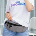 thumbnail image 5 of Anti-theft waist pocket waterproof nylon close-fitting thin waist pocket for outdoor - grey, 5 of 5