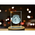 thumbnail image 3 of Missouri Emblem Coat of Arms 3D Engraved Crystal Gift, 3 of 6