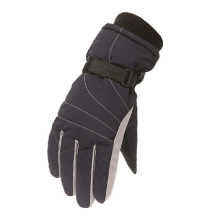 

Clearance! SDJMa Kids Ski Gloves Winter Warm Gloves Cold Weather Windproof Snowboard Snow Gloves Boys Girls