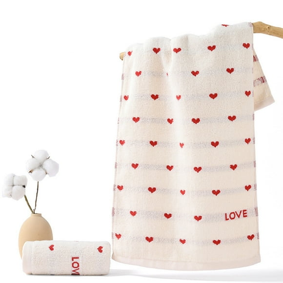 BGZLEU Serviette à Main Motif à Pois 100 % Coton Super Douce Très Absorbante Serviettes Décoratives, Serviettes Décoratives pour Bain, Main, Visage, Gym et Spa (13x 29 Pouces, Blanc)
