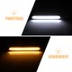 thumbnail image 5 of 2 tiras de luces de circulación diurna LED para coche, luz de señal de giro, lámpara de circulación diurna, 5 of 6