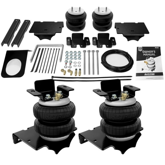 RETRUE Rear Air Bags Suspension Kit for 2002-2008 Dodge Ram 1500 Truck Towing, 5000 Lbs of Load Leveling Capacity, Replacement for Firestone 2286 Ride Rite Airbags for Trucks Rear Suspension