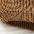 thumbnail image 6 of NOLDARES Toddler Baby Girl Boy Thanksgiving Sweater Knit Long Sleeve Pullover Fall Winter Clothes,A121-Coffee, 6 of 9