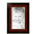 thumbnail image 2 of ArtToFrames 5" x 8" Matte Mahogany with Gold Accent Diploma Picture Frame, 5x8 inch Brown Wood Poster Frame (WOM-5109),  Pack, 2 of 7