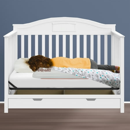 The Shrunks Convertible Inflatable Crib Bed Rail for Toddlers, Toddler Beds, Twin, Full, Queen, King Size Beds | Portable Bed Rail for Travel or Home | Bed Guard Rail for Kids | 2 Mini Rails