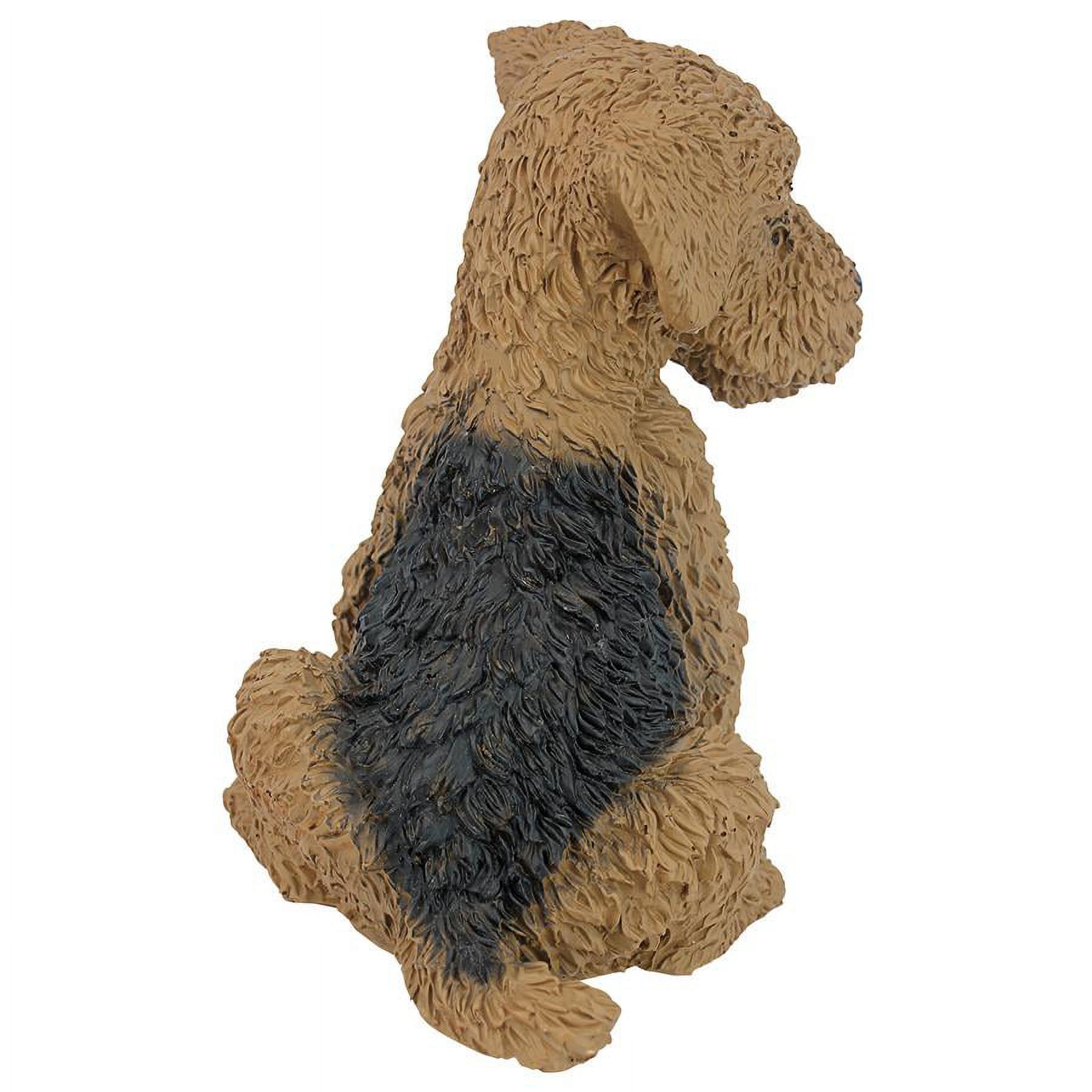 Design Toscano Airedale Puppy Dog Statue - image 5 of 7