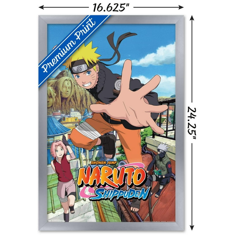Naruto Shippuden - Jump Wall Poster, 14.725
