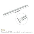 thumbnail image 2 of Uxcell 8mm Diameter 150mm Length Carbon Steel Rod Hard Shaft Solid Round Rod, 2 of 5