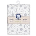 thumbnail image 2 of Gerber Organic Fitted Crib Sheet, Grey Cosmic, 2 of 3