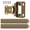 Antique Brass, variant on 1/2" Overlay Partial Wrap Cabinet Door Hinges, Antique Brass Self Close Cabinet Hinge for Kitchen Cabinet Doors,20 Pack (10 Pairs)