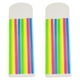 thumbnail image 1 of 320 hojas de pestañas adhesivas, translúcidas, multifuncionales, multicolores, autoadhesivas. Color brillante Zulema Bloc de notas adhesivas, 1 of 8