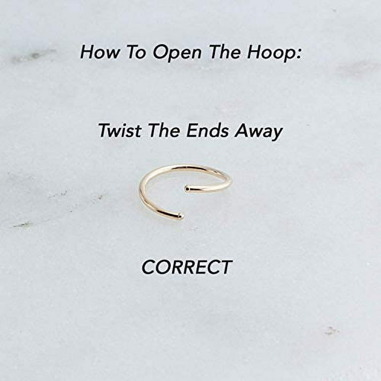 OUFER Body Piercing Nose Ring Hoops 20G Nose Piercing Jewellery 6/7/8mm Nostril Conch Hoop Double Line CZ Opal Helix Tragus Daith Snug Rook Cartilage Earrings Ring OUFER Body Piercing Nose Ring Hoops 20G Nose Piercing Jewellery 6/7/8mm Nostril Conch Hoop Double Line CZ Opal Helix Tragus Daith Snug Rook Cartilage Earrings Ring