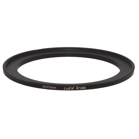 Adaptador de filtro con anillo escalonado LUŽID de 72 mm a 77 mm, latón