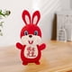 thumbnail image 4 of Accesorios de animales de peluche de estilo chino adorno de dibujos animados suave conejo de peluche de juguete almohada para niños adultos 2023 año 25cm, 4 of 8