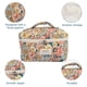 thumbnail image 4 of Bolsa de maquillaje Gosect Floral Coquette Aesthetic de gran capacidad, 4 of 6