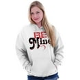 thumbnail image 5 of Be Mine Cute Valentines Day Love Hoodie Sweatshirt Women Brisco Brands M, 5 of 6