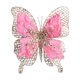 thumbnail image 2 of Xmas Tree Butterflies Decor Artificial Christmas Butterflies Ornament With Clip Glitter For Christmas Tree Wedding Birthday Party Garland, 2 of 6