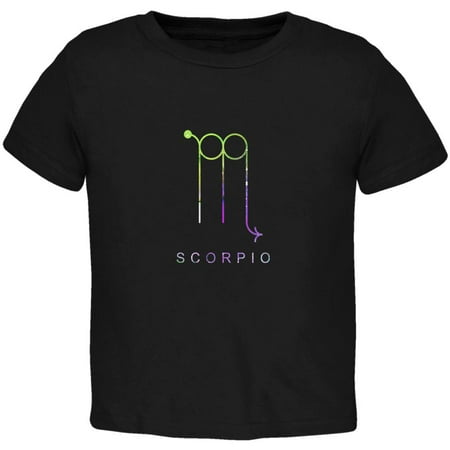 

Sacred Zodiac Scorpio Toddler T Shirt Black 4T