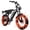 Black, variant on ESKUTE V300 Electric Dirt Bike for Adults & Teens, 48V 41.6Ah Removable Battery, 30+MPH 1500W Motor, NFC Unlock, 20" x 4.0" Fat Tires, 7-Speed Black, UL2849
