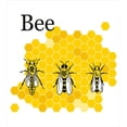 thumbnail image 3 of Ambesonne Queen Bee Duvet Cover Sets, Graphics of Drone Worker, 2-Twin, Earth Yellow Grey, 3 of 3