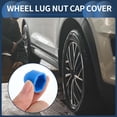 thumbnail image 3 of Unique Bargains 20pcs Plastic 17mm Exterior Wheel Lug Nut Bolt Blue, 3 of 7