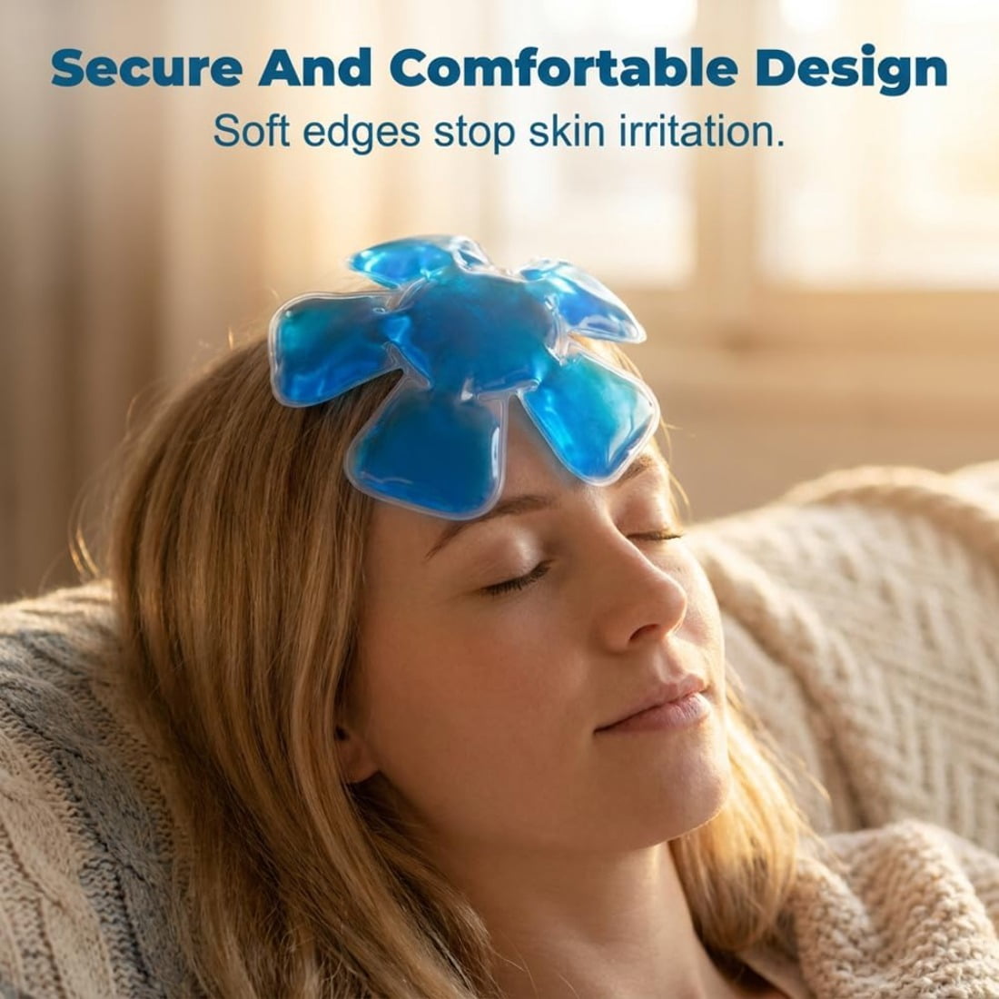 Cooling Hat Ice Pack Insert, Reusable Flexible Gel Packs – picture 7