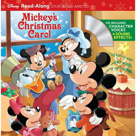 Mickey's Christmas Carol Read-Along Storybook and