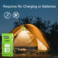 thumbnail image 2 of Outdoor Salt Water Lamp Emergent Lighting Camping Lantern No Battery Needed, 2 of 6
