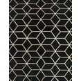 thumbnail image 1 of Ahgly Company Machine Washable Indoor Rectangle Abstract Coffee Brown Area Rugs, 5' x 8', 1 of 1