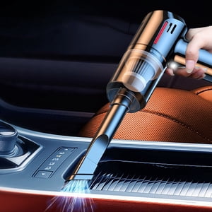 Fwttom Nettoyeur à vide, H & H 120W Puissante aspiration petit aspirateur de voiture, Mini Poussières Buster avec un aspirateur portable Usb