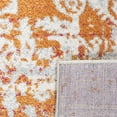 thumbnail image 6 of SAFAVIEH Madison Katina Traditional Oriental Area Rug, Orange/Ivory, 8' x 8' Round, 6 of 10