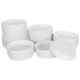 thumbnail image 5 of Copa desechable de 100 piezas cubre tapas de papel tapas para la taza caliente, 5 of 8