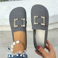 thumbnail image 2 of Wensltd Fall Flats for Women Casual Solid Color Retro Round Toe Comfort With Metal Buckle Daily Spring Shoes, 2 of 9