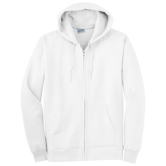 Port & Company Men's Big And Tall Full-Zip Hooded Sweatshirt