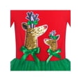 thumbnail image 5 of Girls Dress Christmas Reindeer Long Sleeve Party Dress 12 Years, 5 of 7