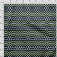 thumbnail image 3 of oneOone Coton Popeline Tissu Imprimé Ethnique Ikat par la Cour 42 Pouces de Large, 3 of 4