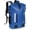 Blue, variant on Roll Top Backpack, Floating Dry Bag 20L/30L/45L with Rectangular Base, Cushioned , Strap for Hiking Camping Kayaking Travel (Blue, 20L)