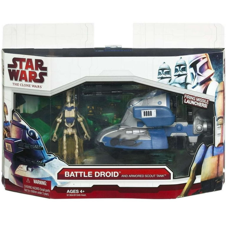 Star Wars Vehicles & Action Figure Sets 2009 Battle Droid and