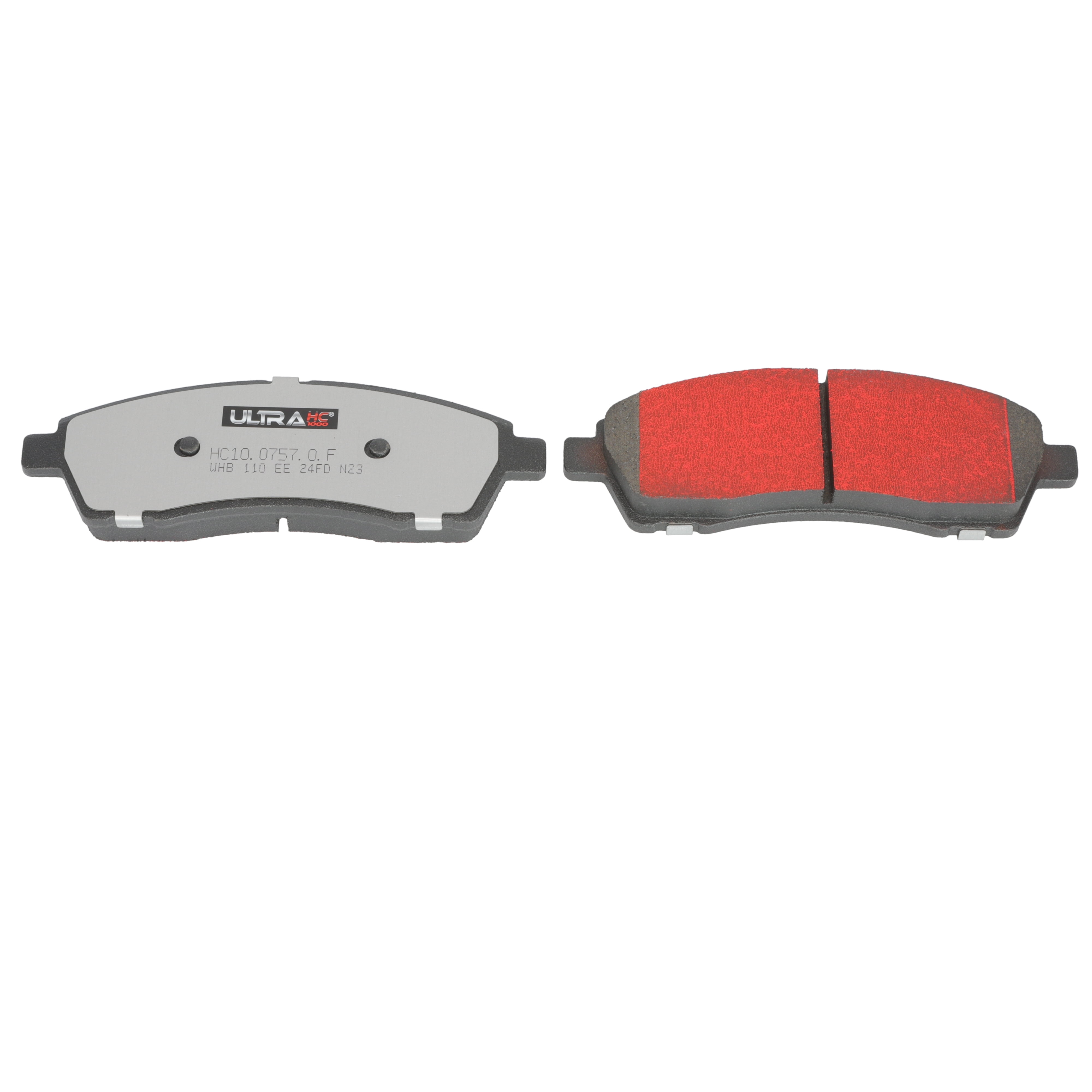 Ultra HC 1000 Brake Pad Set, Rear HC10.0757.0.F, Ford F-250 Super Duty 2004-1999