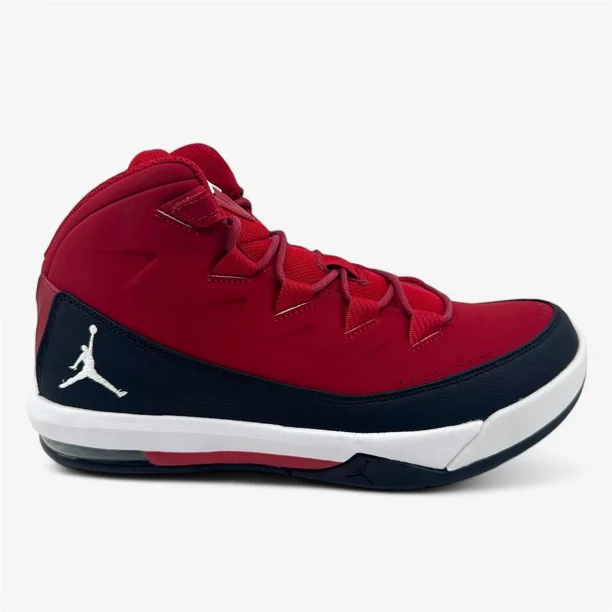 Jo r-dan Air Deluxe Gym Red White Black Mens Athletic Sneaker