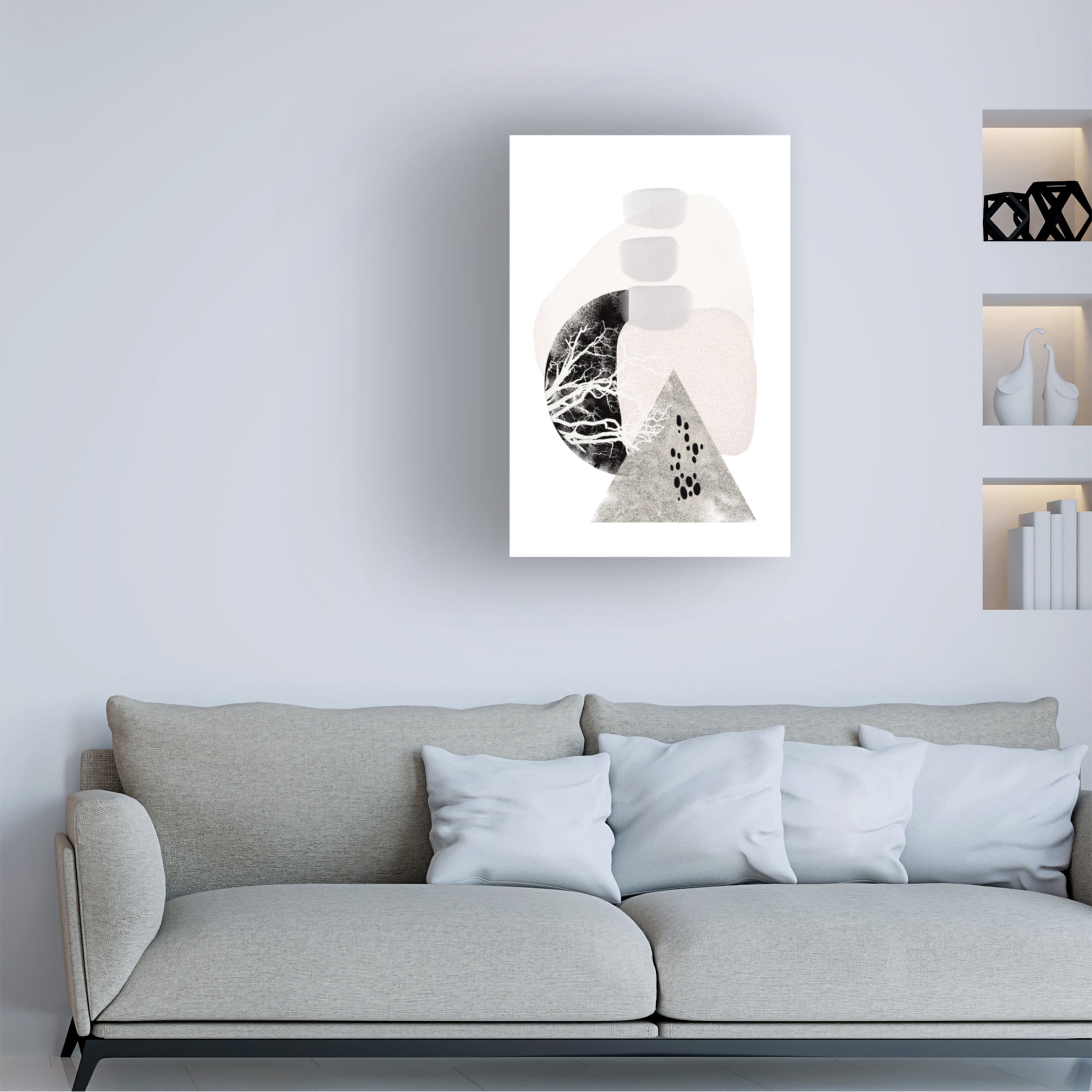 Trademark Fine Art Sally Ann Moss Dramatic Dreams 2 Canvas Wall Art