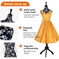 thumbnail image 4 of YRLLENSDAN 59-67 Inch Mannequin Body Dress Mannequin with Stand Height Adjustable Sewing Mannequin Female Mannequin Full Body Dress Forms Dress Form Mannequin for Sewing Mannequin Torso Female, HDBH, 4 of 7