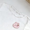 thumbnail image 4 of Auroural Toddler Girls Clothes 3T-4T Children's Spring and Summer Solid Color Puffed Sleeves Short Sleeves Round Neck T-Shirt Top for Kids, 4 of 6