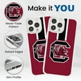 thumbnail image 2 of South Carolina Gamecocks HD Phone Case Compatible with MagSafe Apple iPhone 16 (Stripe) by Affinity Bands, 2 of 3