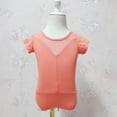 thumbnail image 2 of 3-14T Girls Ballet Leotard Kids Gymnastics Camisole Tutu Dance Dress Short Sleeve Ballerina Outfits, 2 of 3