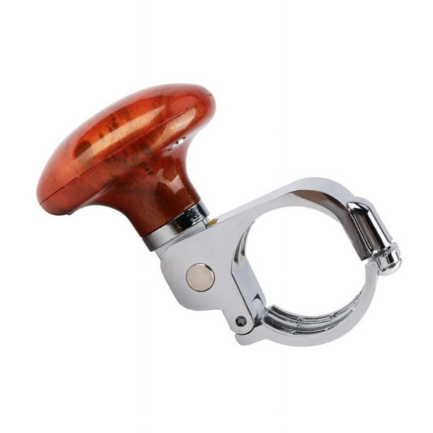 Perilla Universal para volante de coche, bola giratoria de fibra de carbono, perilla de asistencia para volante de coche y camión, 2 uds.